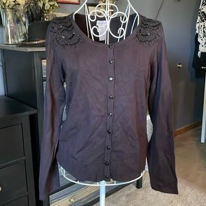 Beaded cardigan